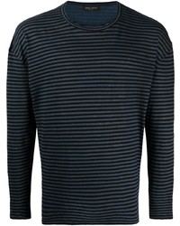 Roberto Collina Striped Print T Shirt