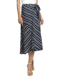 ASTR the Label Stripe Midi Skirt