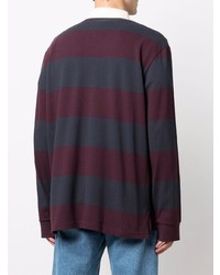 Isabel Marant Arno Striped Polo Shirt