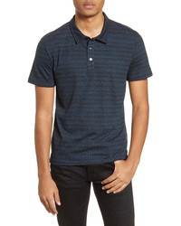 Threads 4 Thought James Dirt Road Stripe Short Sleeve Polo