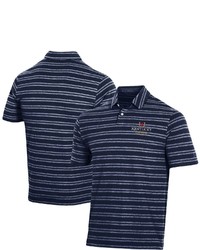 Under Armour Navy Kentucky Derby Icon Logo Charged Cotton Stripe Polo At Nordstrom