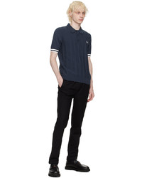 Fred Perry Navy Stripe Polo