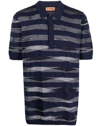 Missoni Slub Striped Polo Shirt