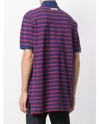 Gucci Stonewashed Stripe Polo Shirt