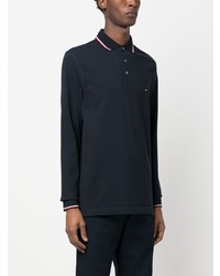 Tommy Hilfiger Striped Collar Polo Shirt