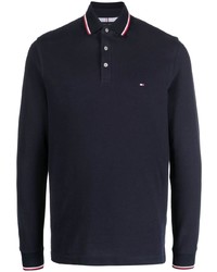 Tommy Hilfiger Striped Collar Polo Shirt