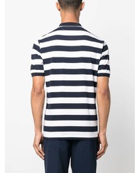 Brunello Cucinelli Striped Cotton Polo Shirt
