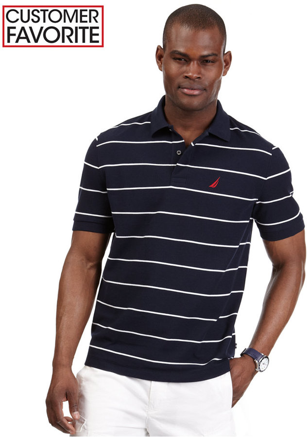 nautica performance deck polo