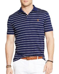 Polo Ralph Lauren Striped Performance Mesh Polo Shirt Slim Fit