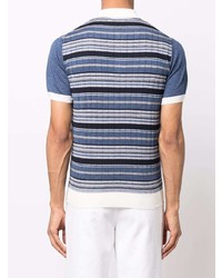 Corneliani Striped Polo Shirt