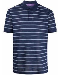 Ralph Lauren Purple Label Striped Short Sleeve Polo Shirt