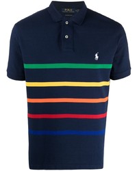 Polo Ralph Lauren Striped Short Sleeved Cotton Polo Shirt