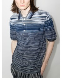 Missoni Striped Short Sleeved Polo Shirt