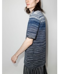 Missoni Striped Short Sleeved Polo Shirt