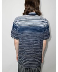 Missoni Striped Short Sleeved Polo Shirt