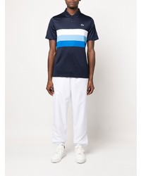 Lacoste Striped Short Sleeved Polo Shirt