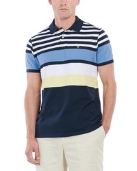 Barbour Tadlow Stripe Polo In Navy At Nordstrom