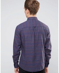 Wrangler Heavy Shirt In Horizontal Stripe