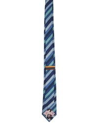 Paul Smith Multicolor Multi Stripe Tie