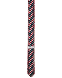 Thom Browne Multicolor Silk Bar Stripe Tie