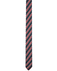 Thom Browne Multicolor Silk Bar Stripe Tie