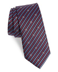 Salvatore Ferragamo Stripe Silk Tie