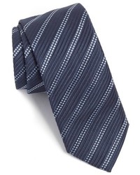 BOSS Stripe Woven Silk Tie