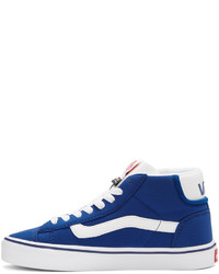 Vans Blue Schoeller Edition Mid Skool Lite Lx Sneakers
