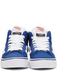 Vans Blue Schoeller Edition Mid Skool Lite Lx Sneakers