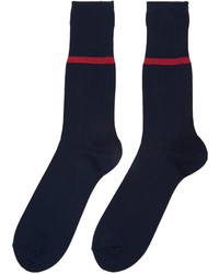 Comme des Garcons Comme Des Garons Homme Plus Navy Stripe Socks