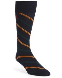 Polo Ralph Lauren Diagonal Stripe Crew Socks