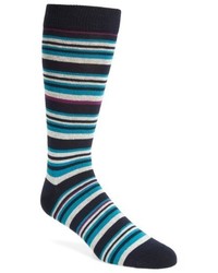 Ted Baker London Thin Stripe Crew Socks
