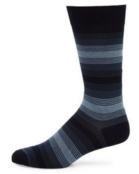 Pantherella Malvern Graded Mirrored Stripe Socks