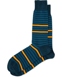 Paul Smith Neon Striped Socks