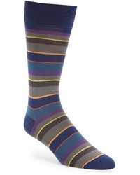 Bugatchi Pop Stripe Socks