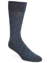 Nordstrom Shop Diagonal Stripe Dot Socks