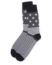 Corgi Stars Stripe Socks