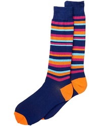 Tallia Horizontal Striped Socks