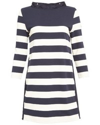 Moncler Abito Stripe Sweatshirt Dress