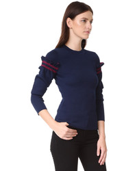 3.1 Phillip Lim Pullover With Ruffle Sleeves