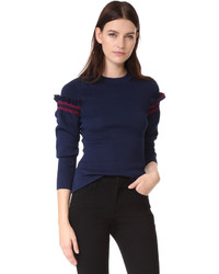 3.1 Phillip Lim Pullover With Ruffle Sleeves