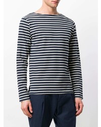 Doppiaa Striped Casual Sweatshirt