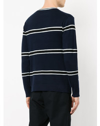Loveless Striped Fitted Sweater