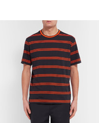 Paul Smith Ps By Striped Cotton Jersey T Shirt