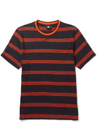 Paul Smith Ps By Striped Cotton Jersey T Shirt