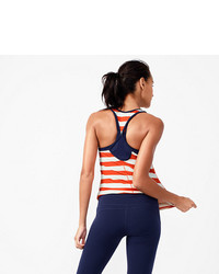 J.Crew New Balance For Perfect Tank Top In Stripe