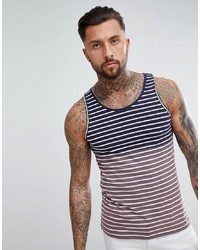 Another Influence Ombre Stripe Vest