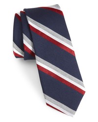 1901 Turrisi Stripe Silk Tie
