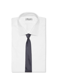Giorgio Armani 7cm Striped Silk Jacquard Tie