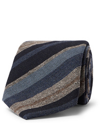Brioni 8cm Striped Wool And Silk Blend Tie
